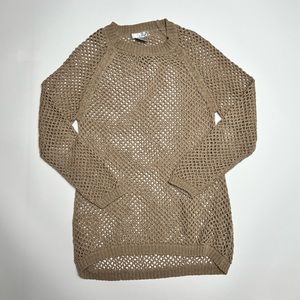 Open Stitch Knit Sweater